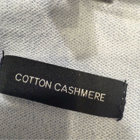 Armani Exchange Women’s Light Blue Cashmere/ Cotton Sweater Sz M EUC - Picture 5 of 12